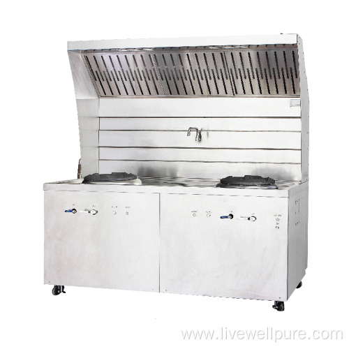 Mobile Cooking Counter with ESP purifier